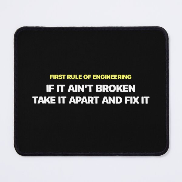 Item preview, If it ain't broken designed and sold by alvaromontoro.