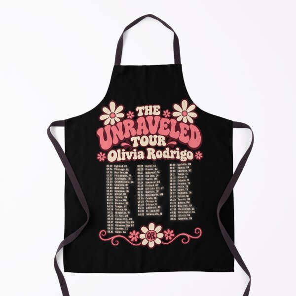 Item preview, The Unraveled Tour Olivia Rodrigo Daisy Flowers Retro Pink Dates designed and sold by Cuiroblinda.
