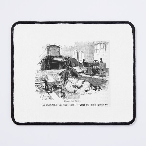 Item preview, Victorian Industrial Water Filtration Print designed and sold by Antique Science Press.