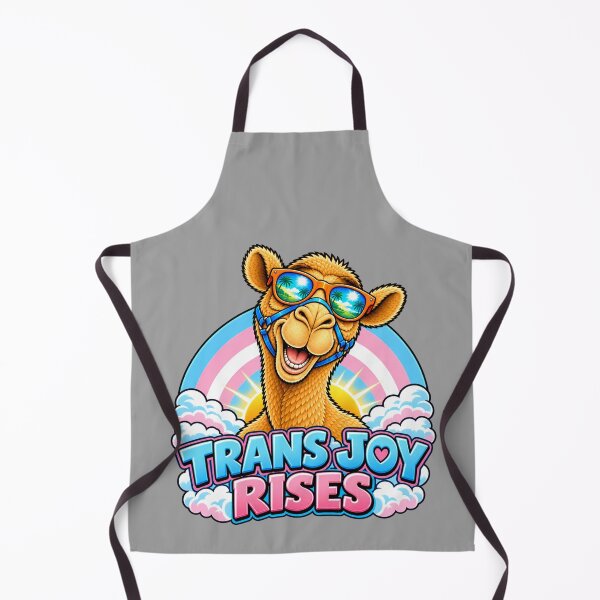 Item preview, TRANS JOY RISES – Trans Joy Sunrise Pride Camel – Funny Animal T-Shirt Gift for Animal Lovers designed and sold by Camel & Quirk.