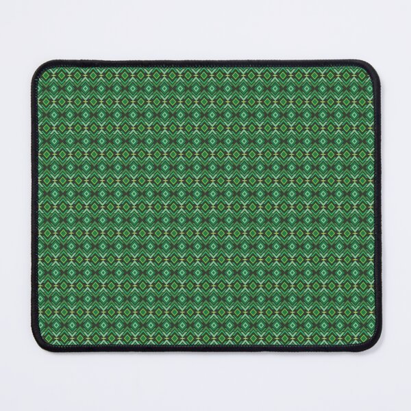 Item preview, Green Ethnic Geometric Diamond Pattern designed and sold by Vinegarice.