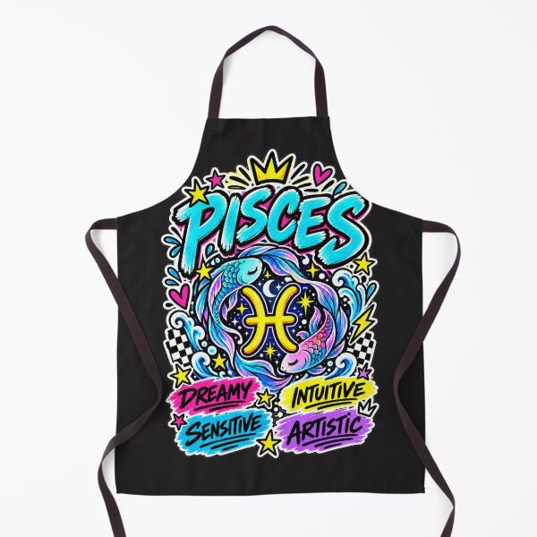 Item preview, Pisces Zodiac Sign – Colorful Pop Astrology Fish Personality Design designed and sold by MetaModel Editions.