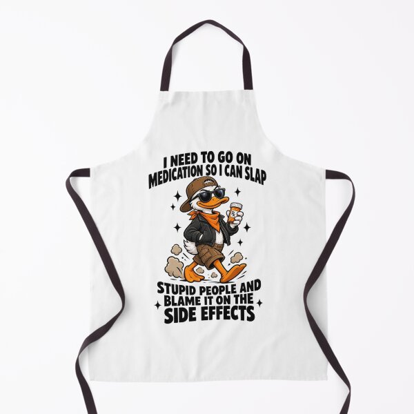 Item preview, I Need Medication Blame It On Side Effects Funny Sarcastic designed and sold by Whirx.
