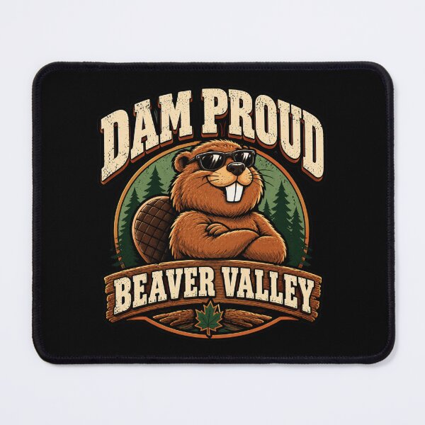 Item preview, There’s No Place I'd Rather Be Than Beaver Valley Funny Quote designed and sold by DarkRelicStudio.