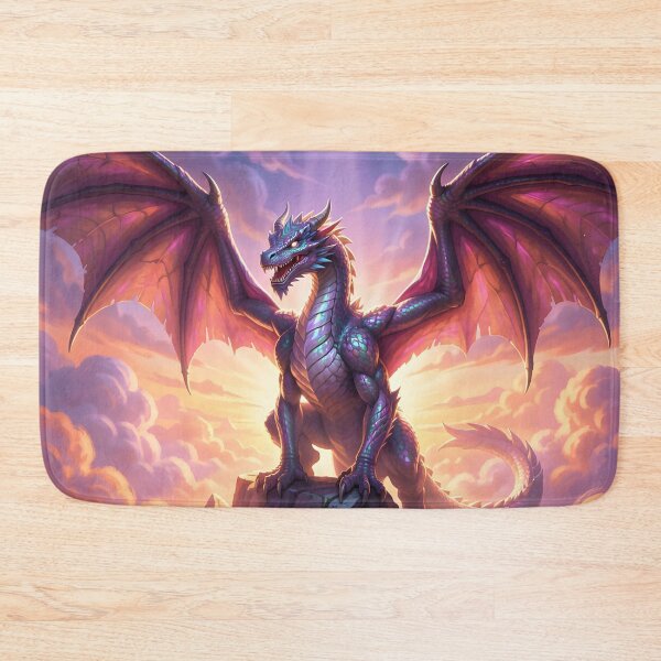 Item preview, Strength Beyond Fear Inspirational Dragon Art designed and sold by yosmosverse .