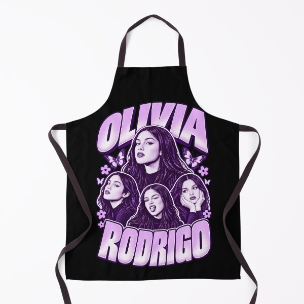 Item preview, Olivia Rodrigo Purple Multi Portraits Butterflies Flowers designed and sold by Cuiroblinda.