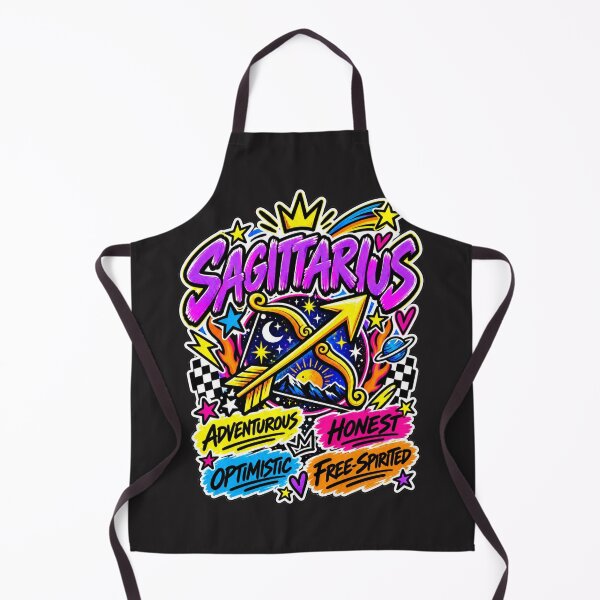 Item preview, Sagittarius Zodiac Sign – Colorful Pop Astrology Archer Design designed and sold by MetaModel Editions.