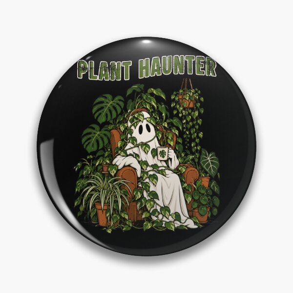 Item preview, Plant Haunter - Ghost Houseplant Lover & Spooky Indoor Jungle designed and sold by sekrecja.