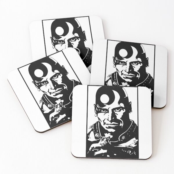 Item preview, Minsc (and Boo) - Baldur's Gate (black &amp; white)  designed and sold by julianapetecci.