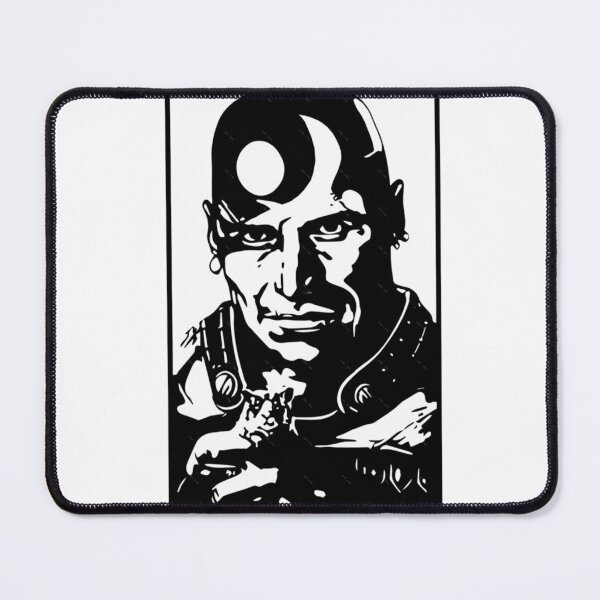 Item preview, Minsc (and Boo) - Baldur's Gate (black & white) designed and sold by julianapetecci.