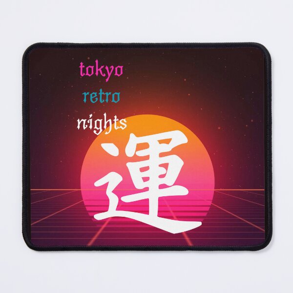 Item preview, tokyo retro nihgts Japanese kanj i 80s aesthetic designed and sold by stileepensieri.