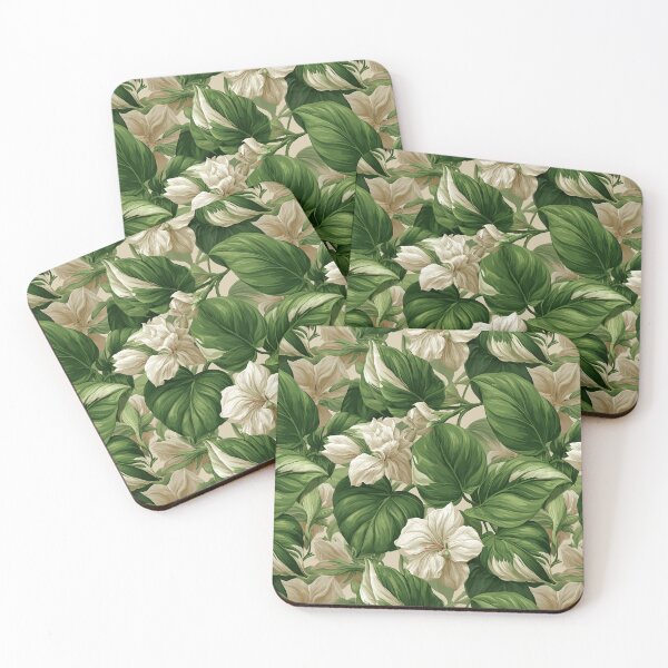 Item preview, Lush Pothos Texture - Flower Floral Pattern - Birthday Gifts For Girlfriend designed and sold by RoyalStarsPatts.