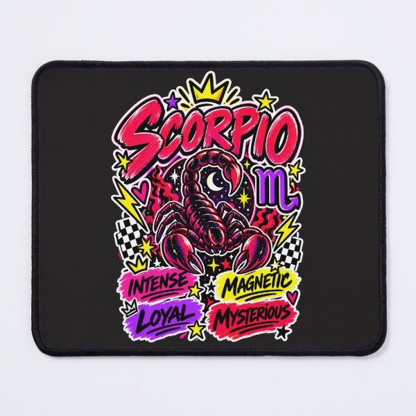 Item preview, Scorpio Zodiac Sign – Bold Colorful Pop Astrology Personality Design designed and sold by MetaModel Editions.