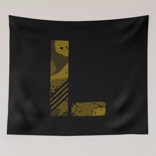 Item preview, Letter L - Initial Lover Typography Gift designed and sold by Gustavo Navarro.
