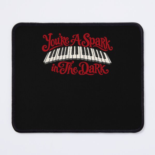 Item preview, You're A Spark In The Dark Red Piano Keys Distressed designed and sold by Cuiroblinda.