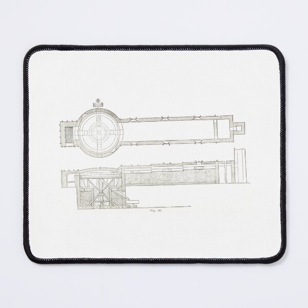 Item preview, Victorian Gold Metallurgy Industrial Blueprint designed and sold by Antique Science Press.