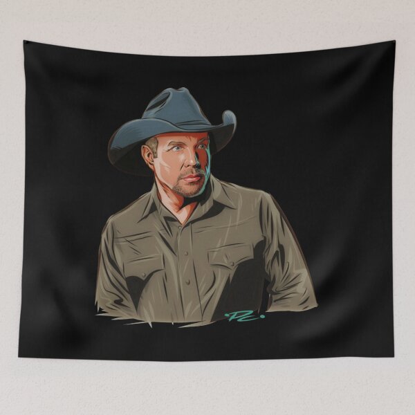 Item preview, Garth Brooks - An illustration by Paul Cemmick  designed and sold by EuginaVasquez.