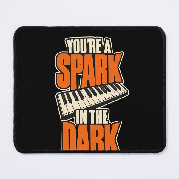 Item preview, You're A Spark In The Dark Orange Bold Piano Keyboard designed and sold by Cuiroblinda.