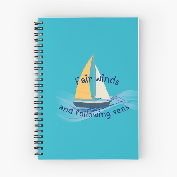 Item preview, Sailing Blessing Fair Winds And Following Seas designed and sold by DreamBig-Shop.