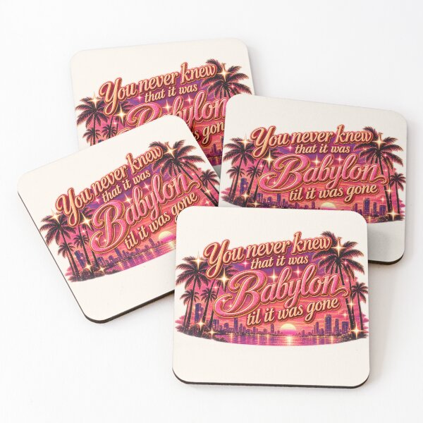 Item preview, You Never Knew It Was Babylon Til It Was Gone | Taylor Swift Babylon Sticker designed and sold by taylorvinyls.