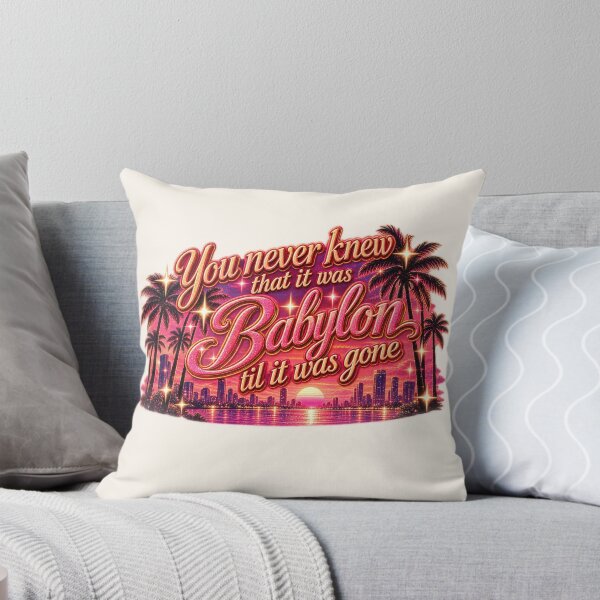 Item preview, You Never Knew It Was Babylon Til It Was Gone | Taylor Swift Babylon Sticker designed and sold by taylorvinyls.