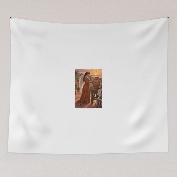 Item preview, Angel in terracotta gown at sunset designed and sold by CathryneDelamort.