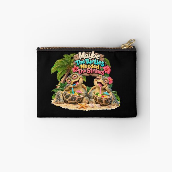Item preview, Maybe The Turtles Needed The Straws Sarcastic Sea Turtle designed and sold by Crystal-Tree.