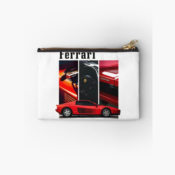 Item preview, Ferrari Testarossa Red Supercar Retro Car Art designed and sold by PrimeRacer.