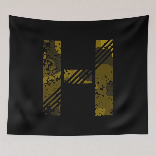 Item preview, Letter H - Monogram Letter Gift designed and sold by Gustavo Navarro.