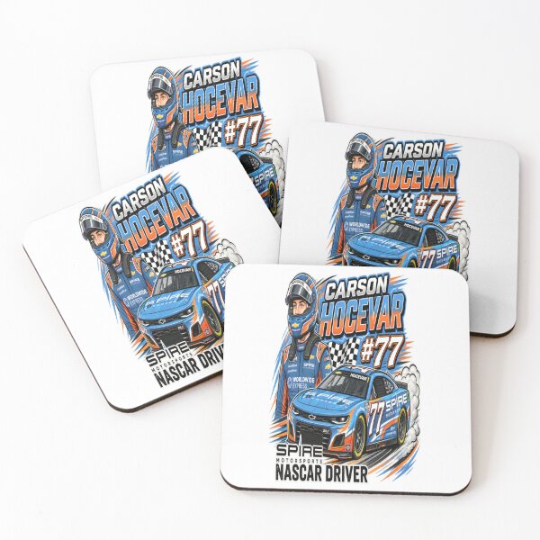 Item preview,  Carson Hocevar #77 NASCAR Racing Driver – Spire Motorsports designed and sold by ActionForge.