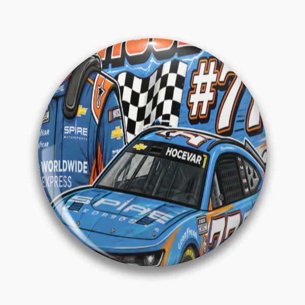 Item preview,  Carson Hocevar #77 NASCAR Racing Driver – Spire Motorsports designed and sold by ActionForge.