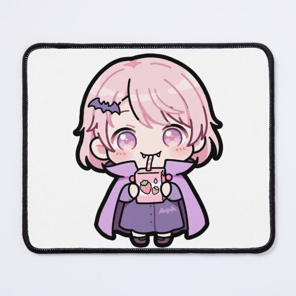 Item preview, Chibi Vampire Girl Strawberry Juice Box Sticker designed and sold by xiaoxiaochibi.