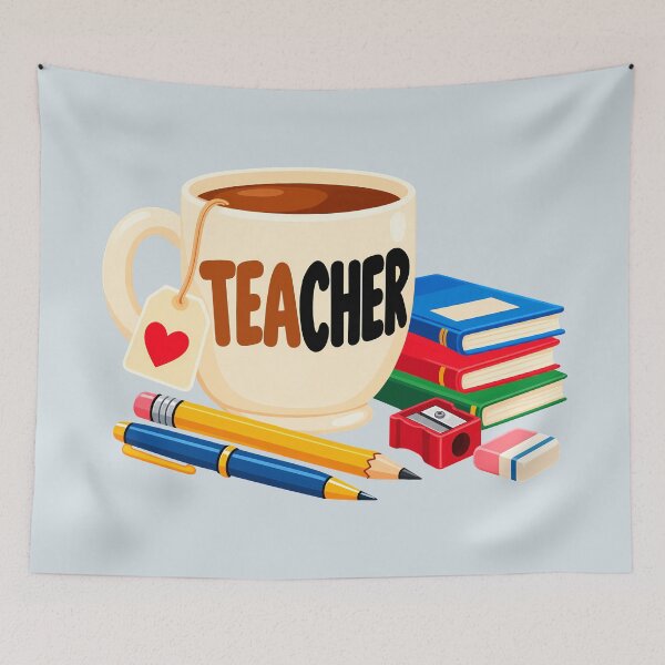 Item preview, Funny Teacher Who Loves Tea | Clever School Humor designed and sold by karamram.