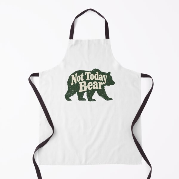 Item preview, Not Today Bear - Hiking Humor designed and sold by CampAndCoast.