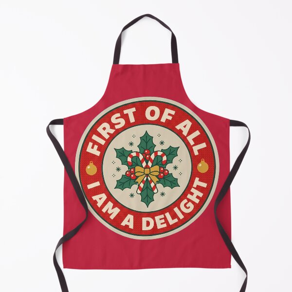 Item preview, First Of All I Am A Delight Badge designed and sold by DripCultureLab.