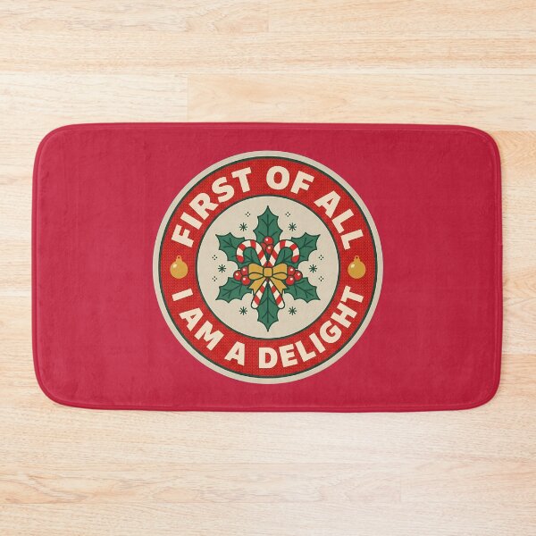 Item preview, First Of All I Am A Delight Badge designed and sold by DripCultureLab.