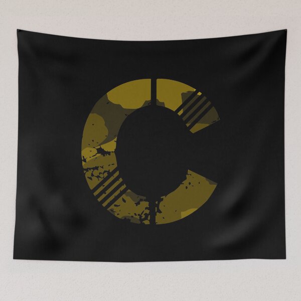 Item preview, Letter C - Modern Letter Wall Art designed and sold by Gustavo Navarro.