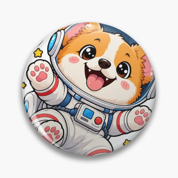 Item preview, Cute Corgi Astronaut designed and sold by A Light Worker.