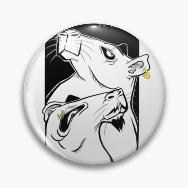 Item preview, Rebellious Rodent Portrait designed and sold by WATEKE.