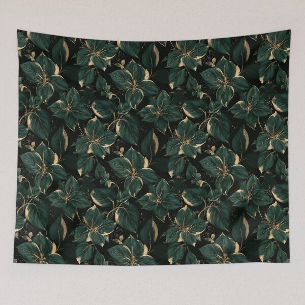 Item preview, Artistic Pothos Texture  - Flower Bouquet Pattern - Bridal Shower Gifts designed and sold by RoyalStarsPatts.
