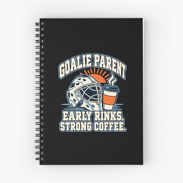 Item preview, Goalie Parent Early Rinks Strong Coffee designed and sold by ArtHavenDesign.
