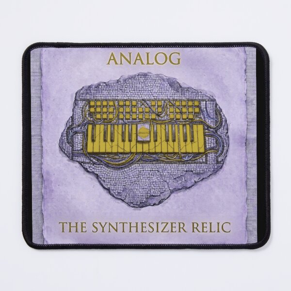Item preview, The Synthesizer Relic Gold Violet - Ancient Mosaic Art designed and sold by codex antique.