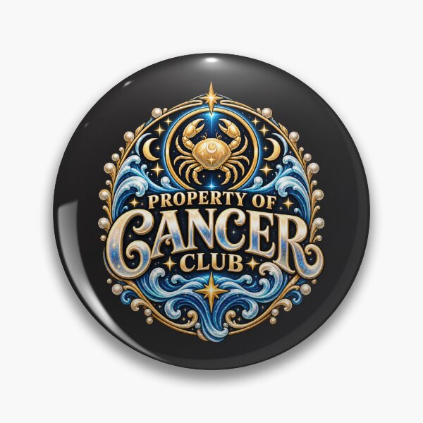 Artikelvorschau, Eigentum des Cancer Club – Design für das Sternzeichen Krebs entworfen und verkauft von MetaModel Editions.