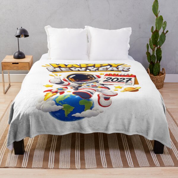 Item preview, Happy New Year 2027 Astronaut designed and sold by 4U---Store.