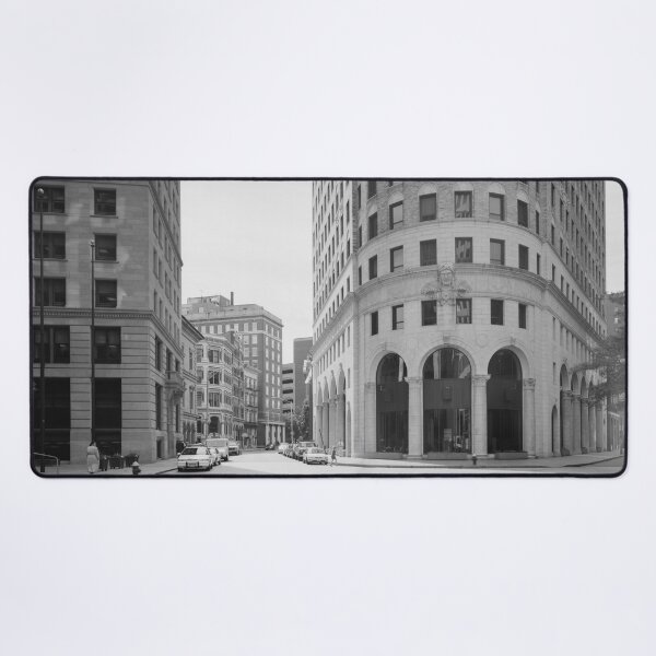 Item preview, Turks Head Building, Providence, Rhode Island, Weybosset and Westminster streets vintage black and white photograph designed and sold by Astrid Arkhangelsky.