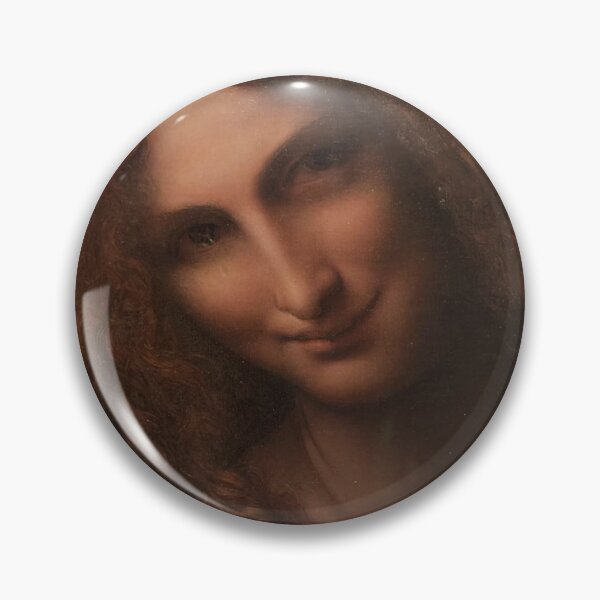 Item preview, Leonardo da Vinci Saint John the Baptist Renaissance Portrait Detail designed and sold by VintageManiac.