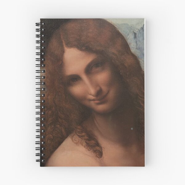 Item preview, Leonardo da Vinci Saint John the Baptist Renaissance Portrait Detail designed and sold by VintageManiac.
