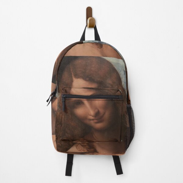 Item preview, Leonardo da Vinci Saint John the Baptist Renaissance Portrait Detail designed and sold by VintageManiac.