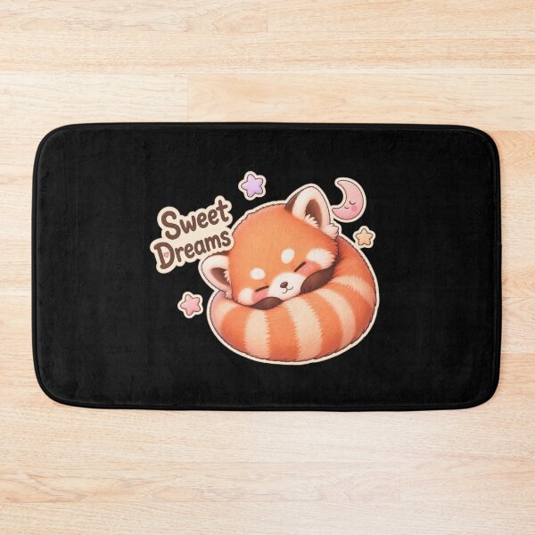 Item preview, Sleepy Kawaii Red Panda designed and sold by Animepopstudio.