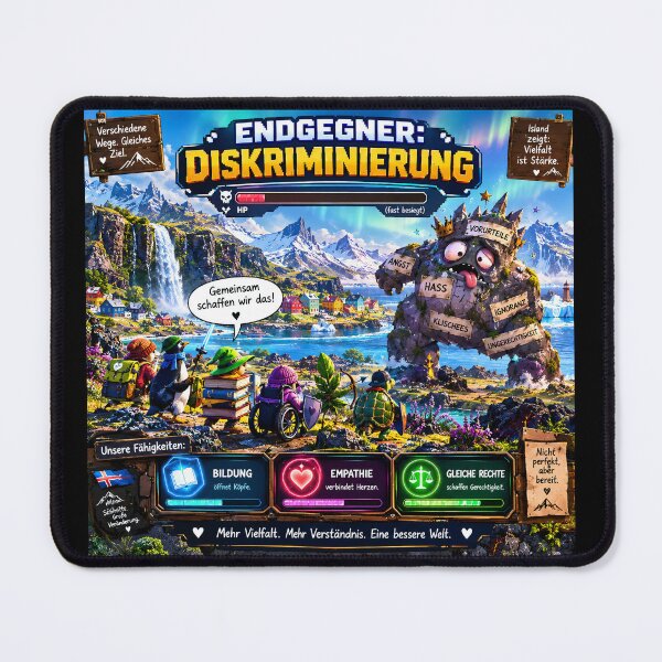 Item preview, The final boss: discrimination designed and sold by Mianku | Für das Leben.